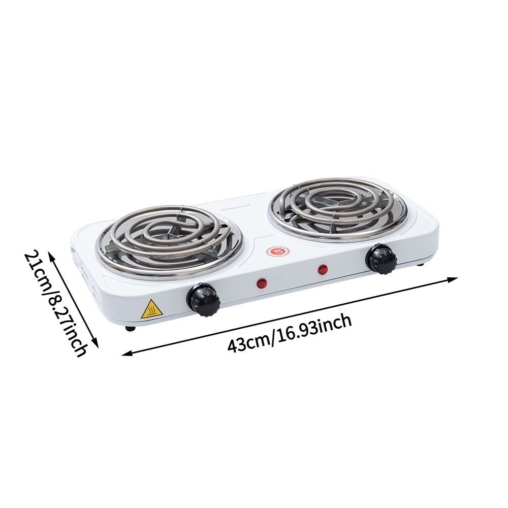 Tubo de calefacción doble blanco 2000W