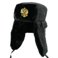Black Cloth 245g Black Velvet Double-Headed Eagle Badge