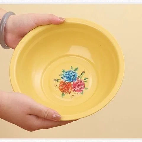 老式搪瓷盆带带盖汤锅加厚怀旧饺子馅料盆调料加深家用猪油罐带盖|undefined
