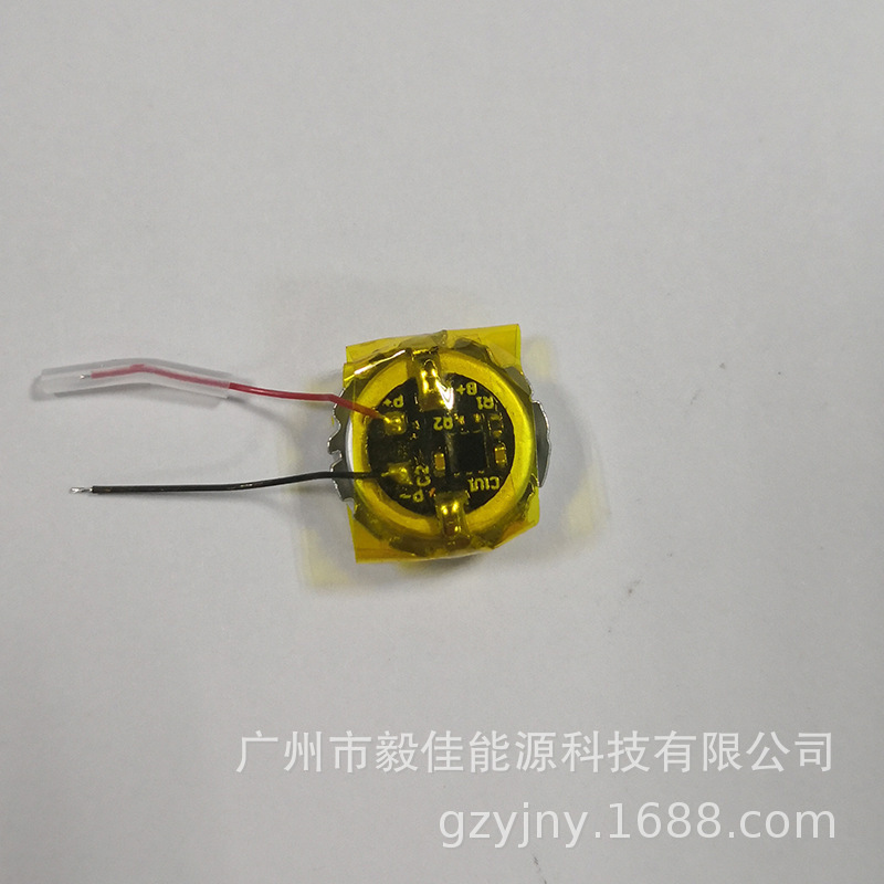 1240H Plus board plus wire beer cover type polymer battery 3.7V45mAh Bluetooth headset TWS earphone battery