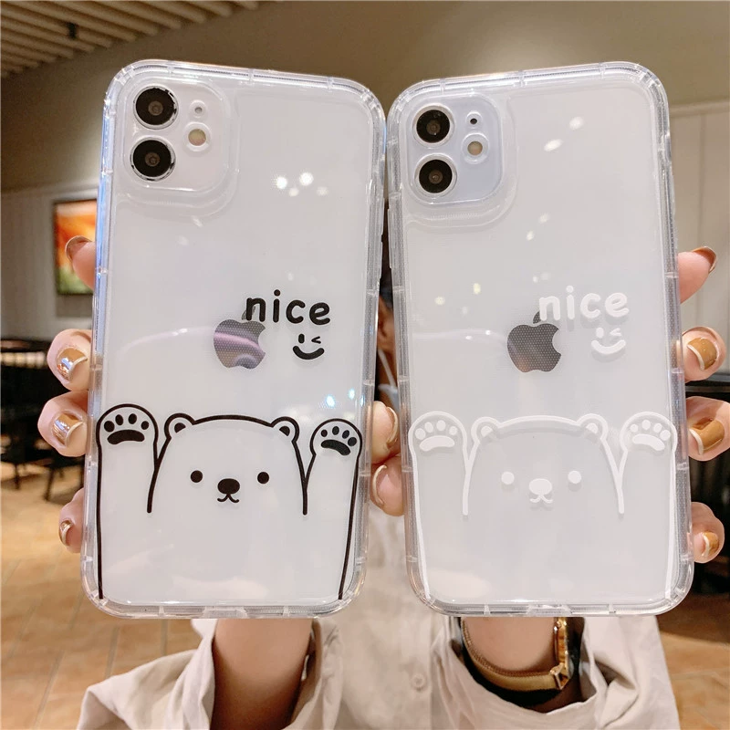 Apple, совместимый мультяшный чехол для телефона, силиконовый iphone12, 12 Pro Max