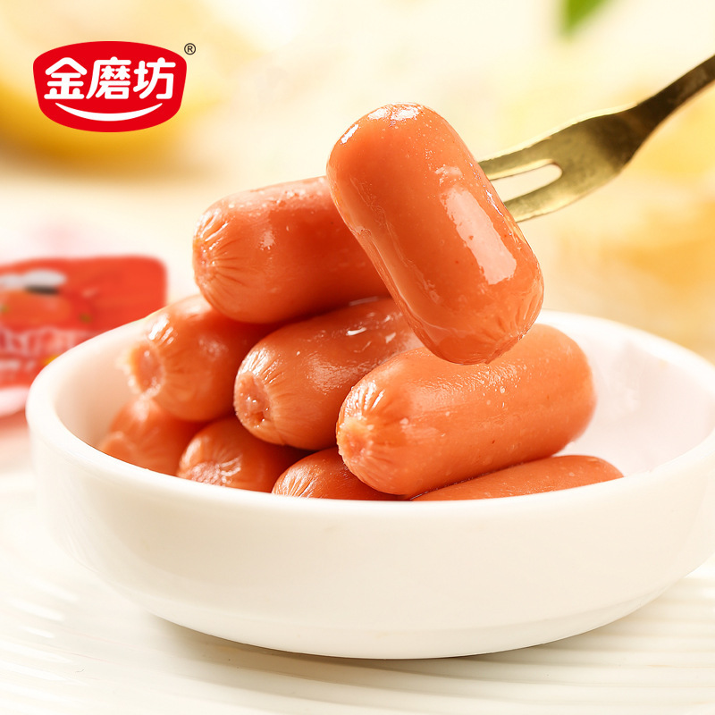 ゴールデンミルサムソーセージ台湾風ソーセージすぐに食べられるソーセージスナックハムソーセージ肉ナツメ満足スナックスナック|undefined