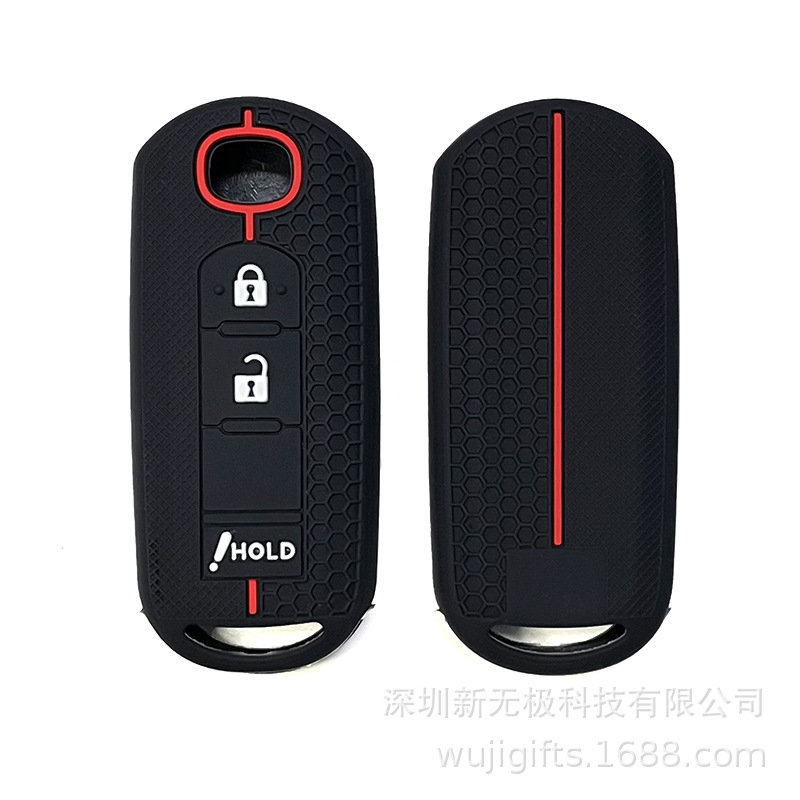 모델 B 스마트 3버튼(HOLD) 블랙 허니콤 레드 라인