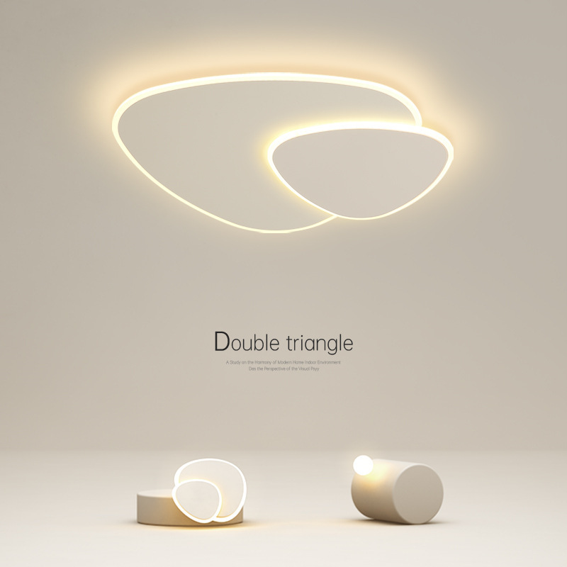 Luz de sala de estar iluminación de techo LED personalidad dormitorio moderno nórdico estudio dormitorio principal comedor simple