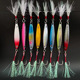 8 Colors Metal Jigging Spoon Lures Wertical Jigs Fresh Water Bass Swimbait Tackle Gear