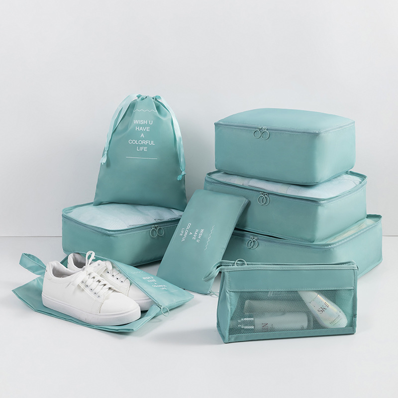 8 -piece set of Korean blue
