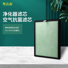 桌面空气净化器滤网净化器抗菌滤芯车载净化器复合滤网净化器滤芯