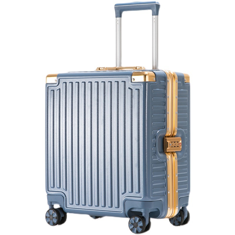 Mini equipaje maleta de 18 pulgadas pequeña maleta de contraseña para hombres femeninos Ligero Tamaño pequeño portátil en línea rojo ins