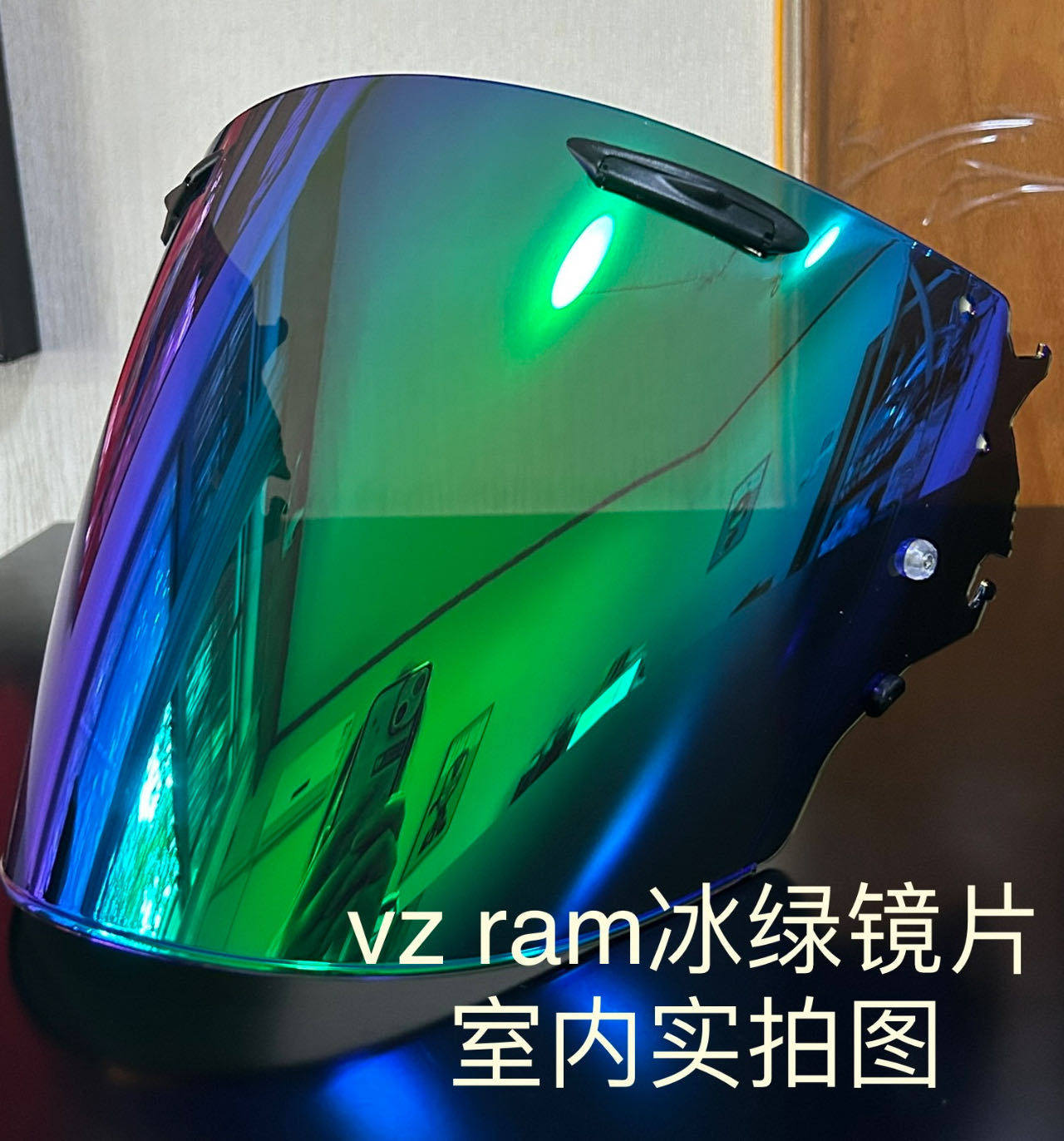 VZ-RAM 4分の3フロントゴーグル半ヘルメットレンズ