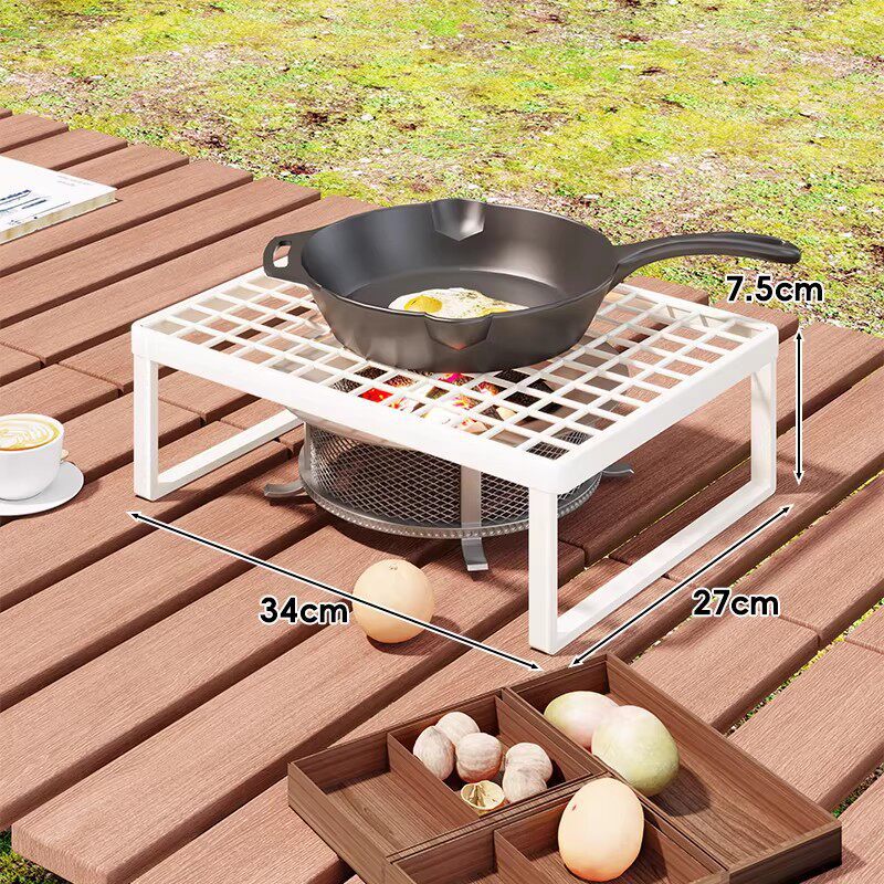 Soporte Plegable de Estufa para Camping, Portátil y Multifuncional, para Picnic al Aire Libre