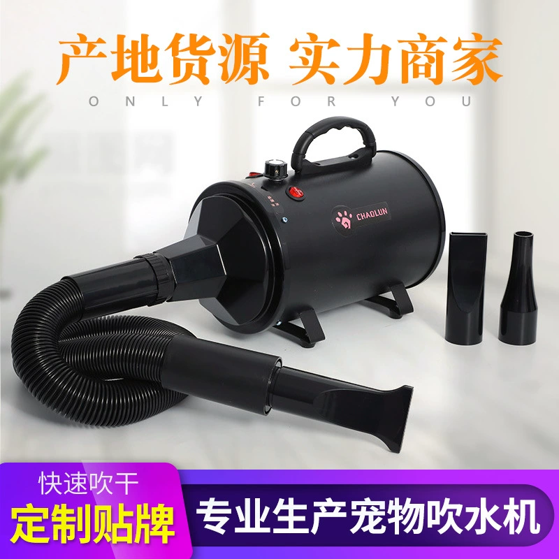 Супермощный фен для животных, готовый к использованию инструмент для сушки шерсти кошек, электрический бесшумный фен для кошек и собак