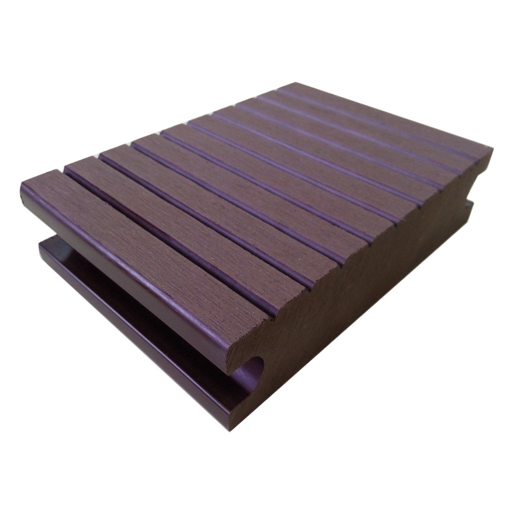Madera de plástico WPC piso generación sólido 140*35 protección del medio ambiente plástico material de madera jardín decoración al aire libre tablero de madera anticorrosión