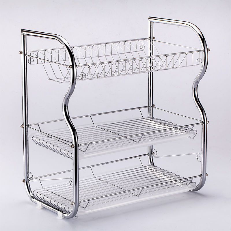 3단 B자형 + 물받이 [색상 랜덤] --- 시즌 특가