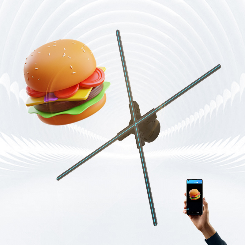 3d hologram fan hologram projector equipment holographic fan