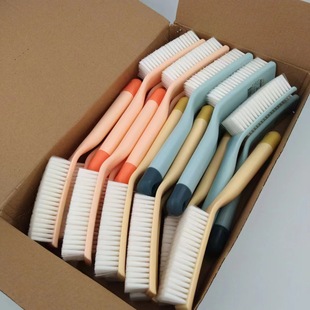 2085 shoe brush soft fur does not hurt shoes household multi-functional shoe brush long handle clothes brush cleaning brush soft brush wholesale