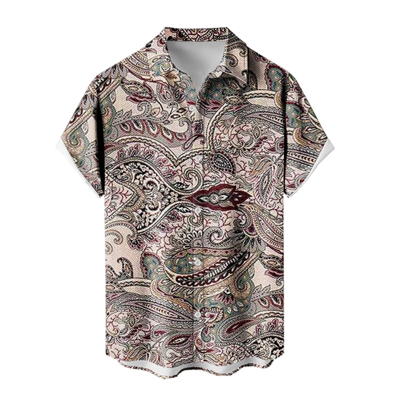 2024 venta caliente para hombres nueva camisa de manga corta Hawaii Holiday Series Camisa casual de todo fósforo con estampado 3D para hombres