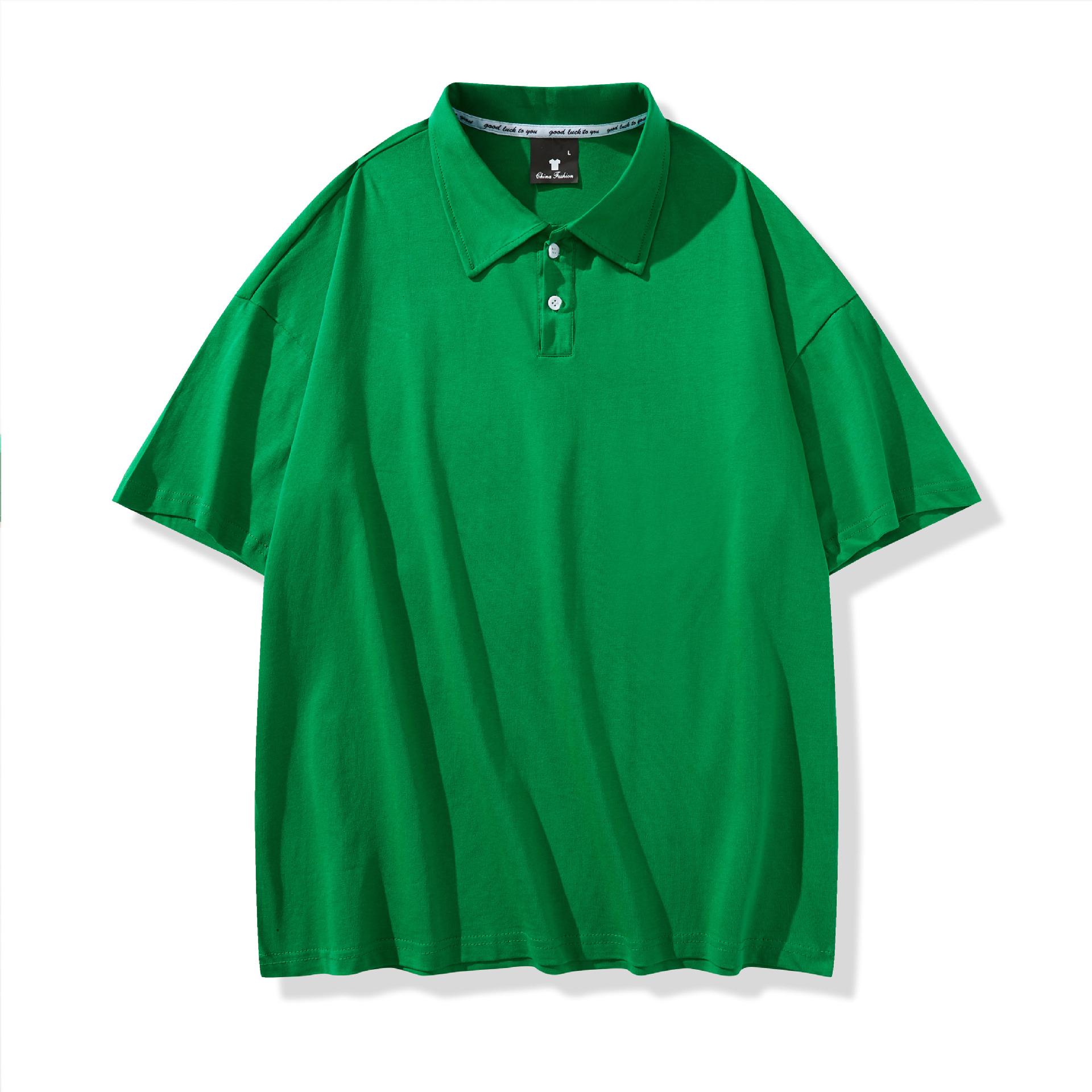 Camisas personalizadas de algodón polo camiseta de manga corta impresa ropa de grupo ropa de trabajo impresa LOGO camiseta publicitaria transpirable