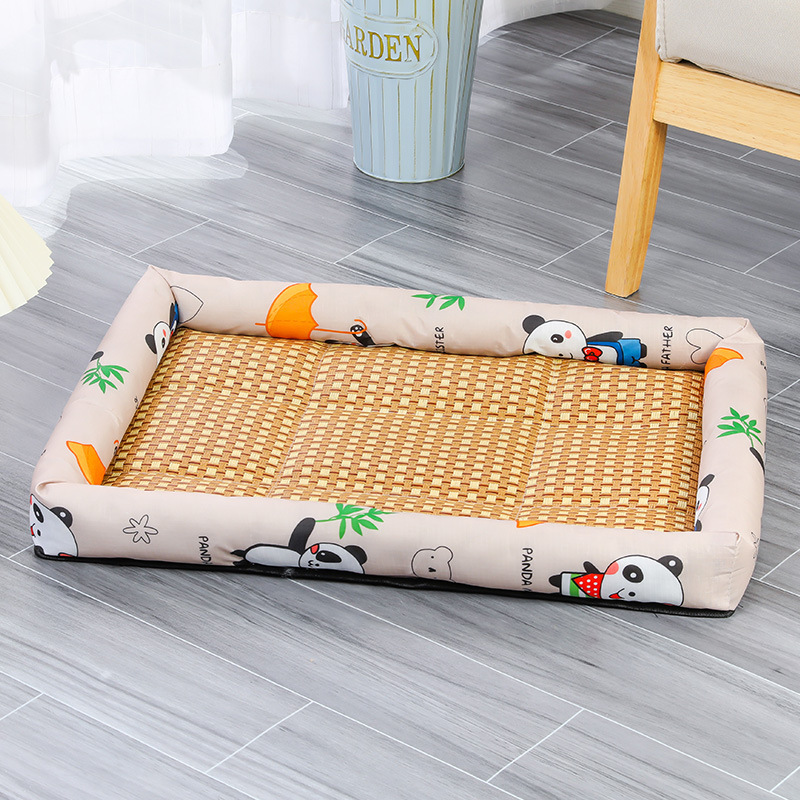 Straight Ice Summer Cat and Nest Pet Dog Bed Cool Mat_voghion.com