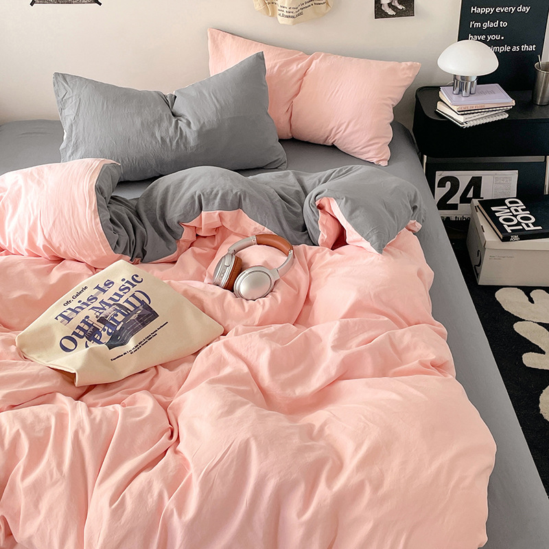 Light pink gray [sleeping naked and soft]