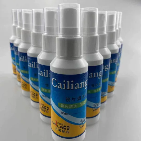 Customized wholesale glasses lens spray cleaning agent lens care agent 60ml mobile phone screen cleaning agent