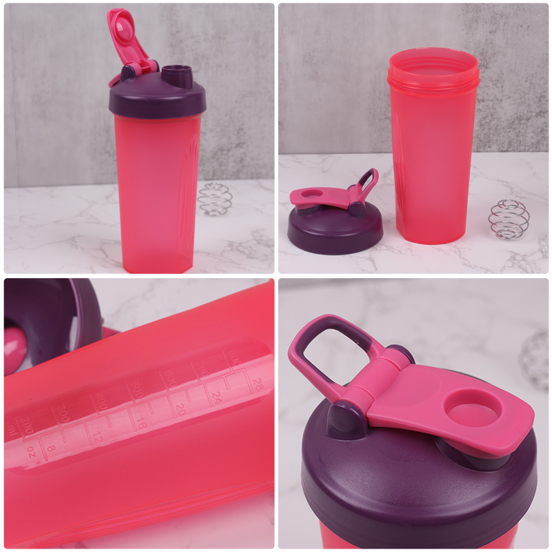 800ml escala proteína en polvo Shake taza mezcla taza logo fitness taza de gran capacidad deportes taza con mango