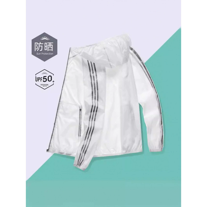 Солнцезащитный крем для мужчин и женщин Парный кожаный костюм Летний анти-ультрафиолетовый ледяной шелк дышащий тонкий наружный рыболовный костюм куртка