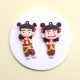 New cartoon Naohai series keychain accessories diy Ao C schoolbag pendant blind box wholesale