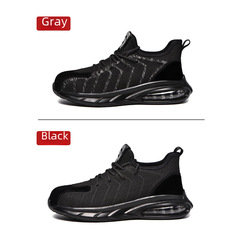 Cross-border supply summer breathable safety shoes for men, anti-puncture and anti-impact work safety protective shoes