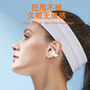 Cross -border private model LX01 noise reduction does not enter the ear -ear Bluetooth headset waterproof motion wireless bone conductor headset