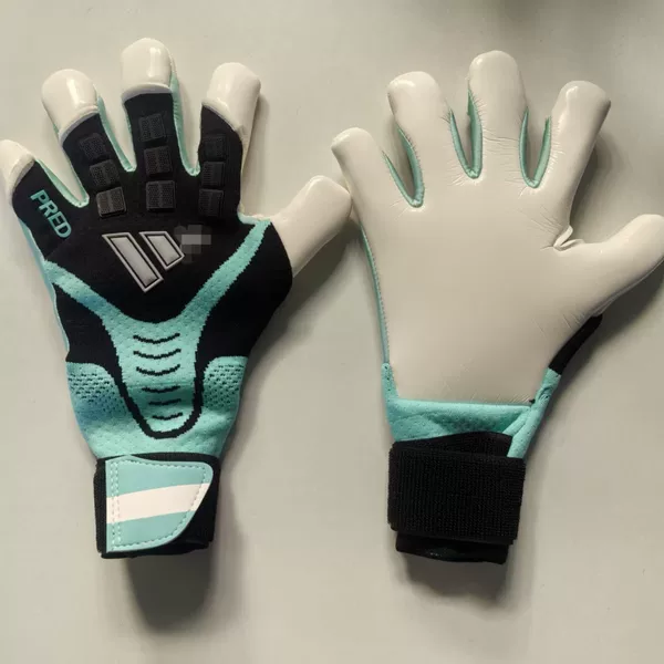 Falcon Football Professional Adult and Children's Latex Goalkeeper Gloves Without Finger Guards, Comfortable, Breathable, Wear-Resistant, Thickened Goalkeeper Gloves