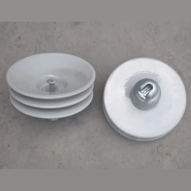 U70BP/155T 防污三伞悬式瓷绝缘子陶瓷瓷瓶 XWP7-100