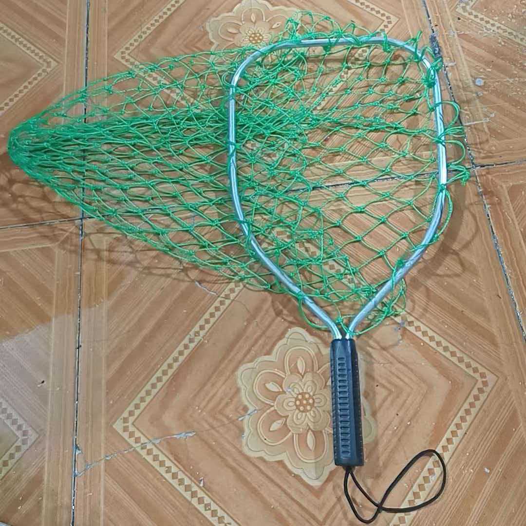 Red de Pesca Triangular Plegable y Telescópica, para Pesca