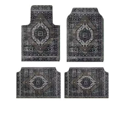 Avtomobil döşəmə paspasları — hot-selling retro Persian national - cross-border-floor-mats-30-3045cm-two-piece-set-for-rear-seat