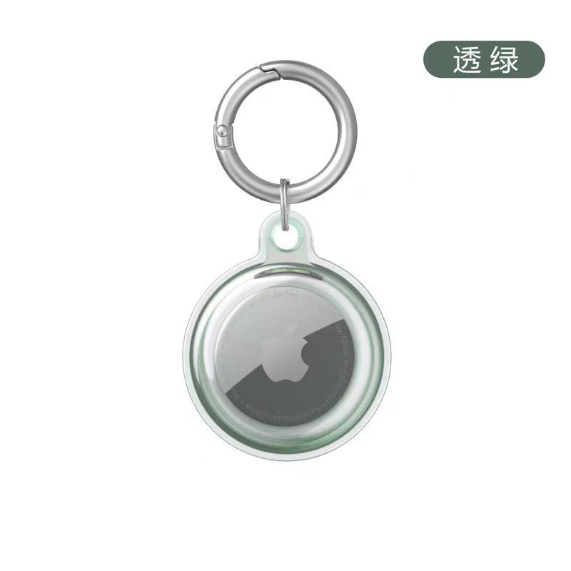 Aplicable a Apple explosión Airtag cubierta de rastreador de cubierta de protección todo incluido rastreador transparente animal de protección de pérdida