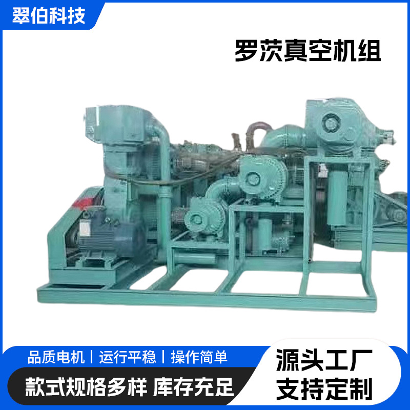 罗茨真空机组防腐不锈钢真空泵设备水环高效不锈钢材质