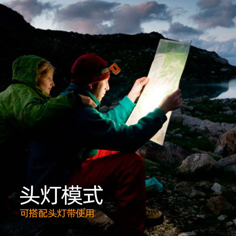 Transfronterizo nuevo faro al aire libre larga resistencia impermeable cabeza-montado lámpara de iluminación de inducción multifuncional imán luz de trabajo