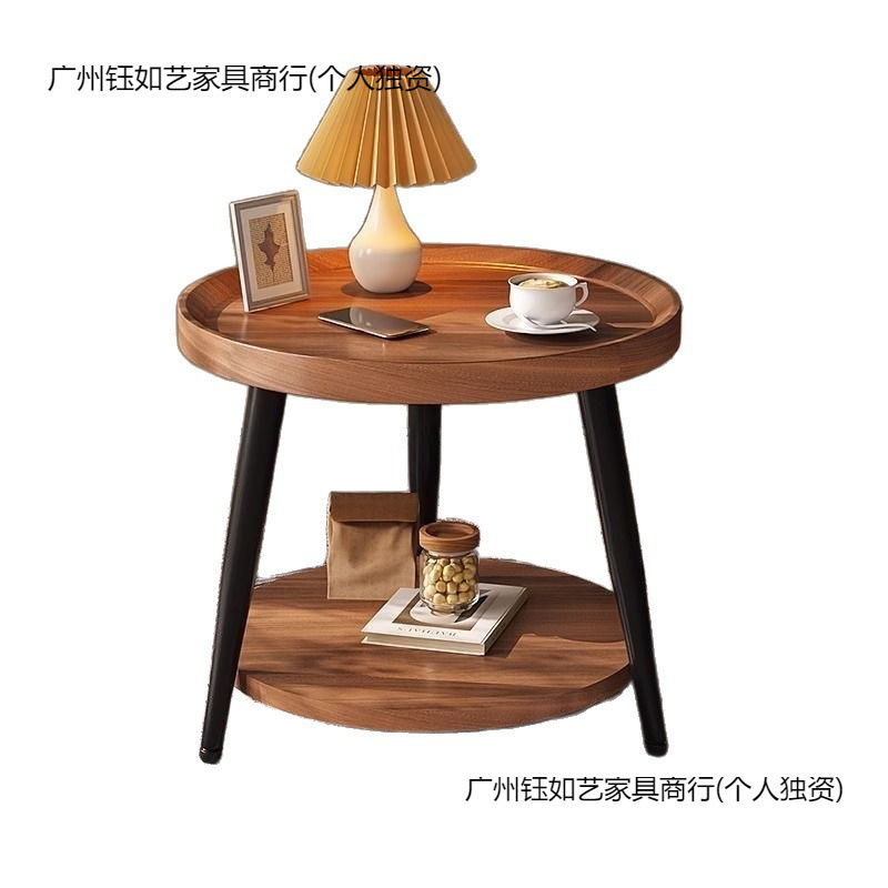 北欧小茶几桌子沙发边几客厅家用小户型床头桌简易角几小圆桌边柜|undefined