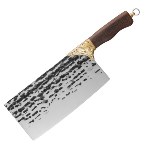 Longquan kitchen knife, hand-forged chopping knife, kitchen household chef's special sharp slicing knife, chopping knife