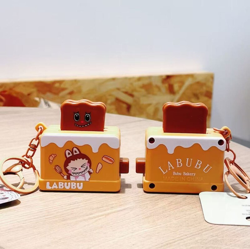 オリジナルかわいいミニパンメーカーキーホルダーペンダント減圧装身具漫画バッグペンダントキーチェーン卸売|undefined