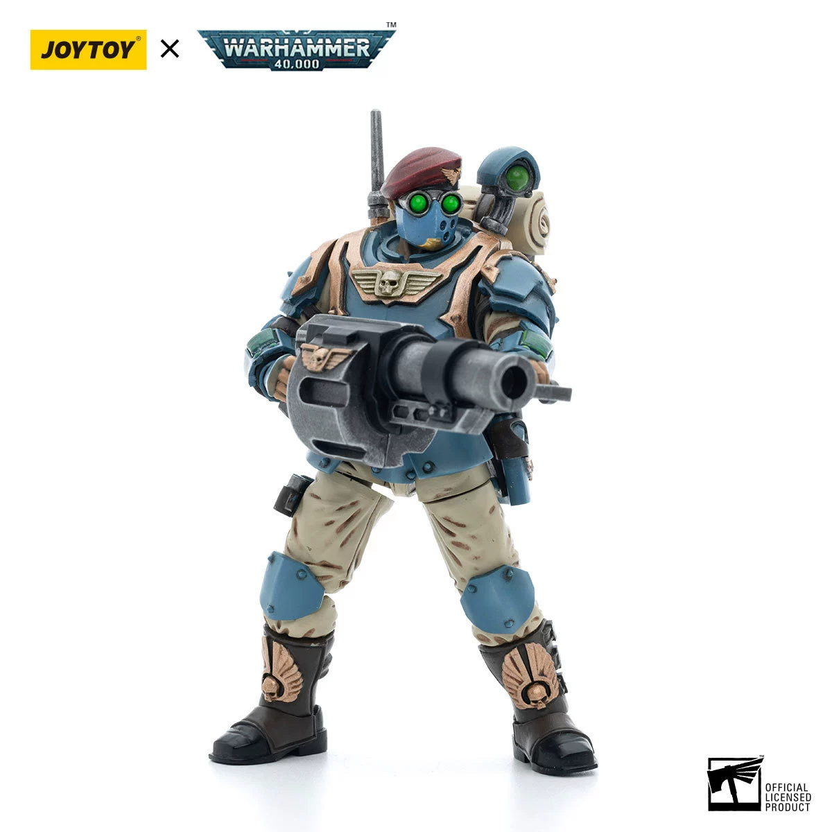 JOYTYO AnYuan Warhammer 40K Astra Militarum Stormtrooper Command Team, подвижная фигурка солдата 1:18