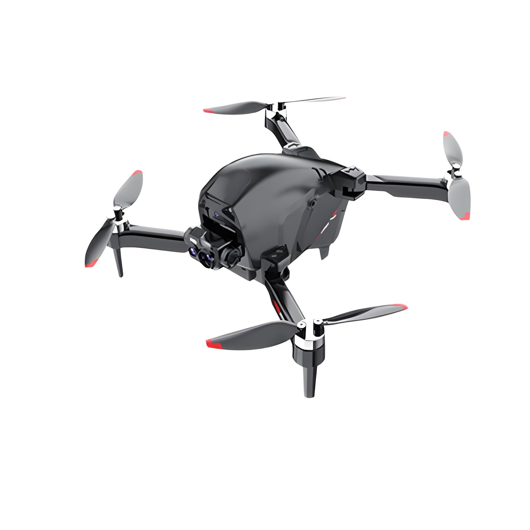 Transfronterizo CZ16 UAV de control remoto doble cámara sin escobillas aeronave de fotografía aérea de flujo de luz posicionamiento plegable modelo aéreo de juguete