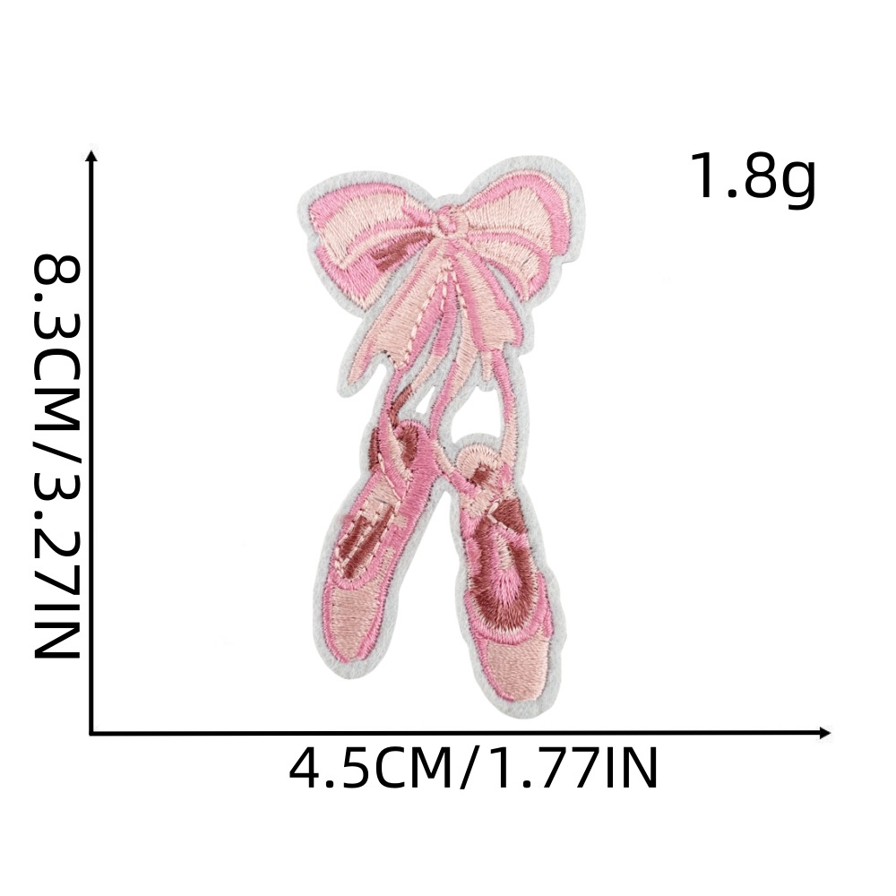3g Weight Clothing Sticker Patches Classification 1 Piece, 1 Set Quantity Nonwoven, Polyester Material Cherry, Heart Shape, Butterfly Pattern Cute Style 1 Piece 1 Set Cute Cherry Heart Shape Butterfly Nonwoven Polyester Clothing Sticker Patches 无
