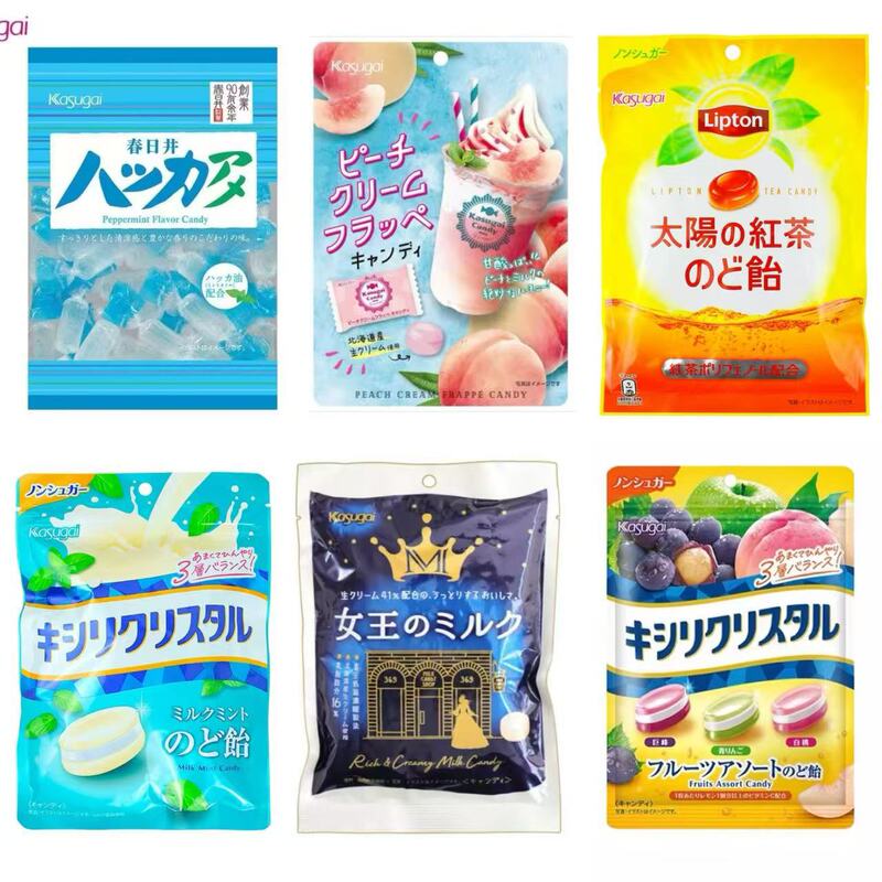 Japanese Imported Kasugai Assorted Fruit Candy Mint Milk Queen Wedding Candy Gift Candy