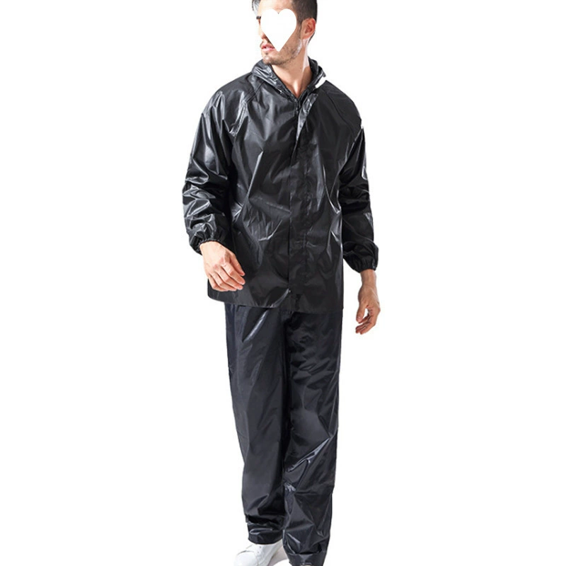 Split raincoat, retroreflective trousers for adults, wholesale