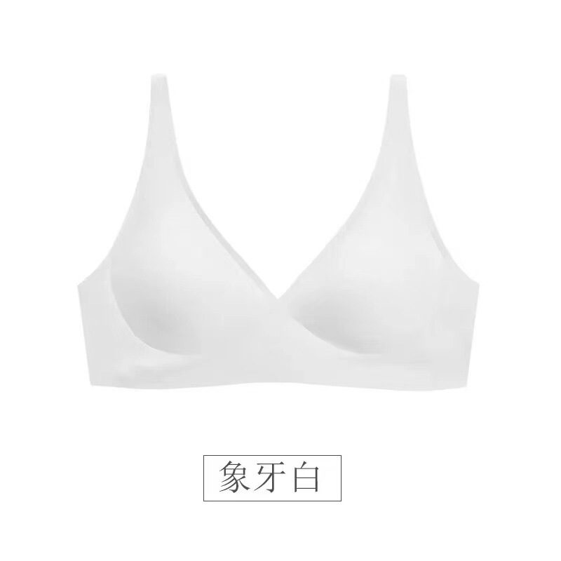 女性用外国貿易ソフトサポート下着、プッシュアップ、副乳縮小、たるみ防止、調節可能なシームレスゼリーブラジャー|undefined