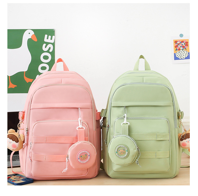 Zaini per bambini, estate, nuova stagione scolastica, zaino per studenti della scuola primaria di 3a e 4a elementare, stile coreano, semplice, grande capacità, borsa casual in tela_voghion.com