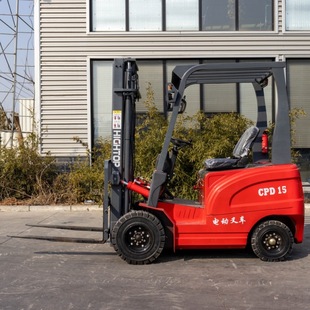 Warehouse Forklift for Self-Use, New Energy Electric Forklift, Environmentally Friendly and Low-Energy Consumption 1.5 Ton Electric Forklift, Factory Ready Stock