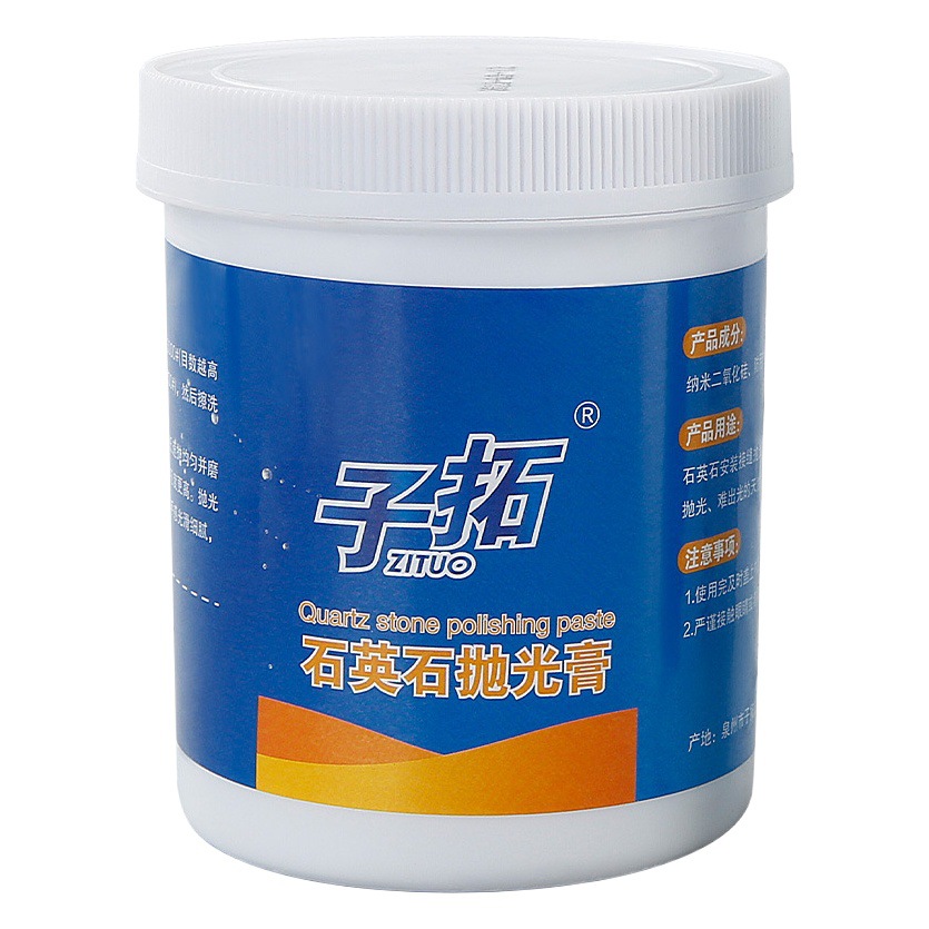 Mesa de piedra de cuarzo pulido pasta de piedra de mármol pulido de cera pulido blanqueamiento diferencia de color reparación líquido agente auxiliar