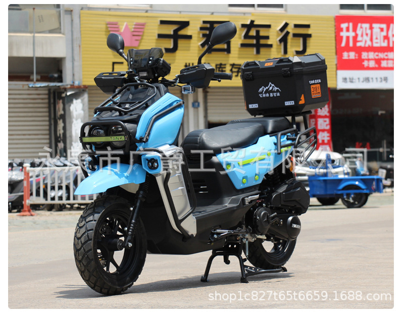 Export Tank Defender New 150Cc Scooter Off-Road Power-Assisted Two-Wheel Road Dominator for Adults
