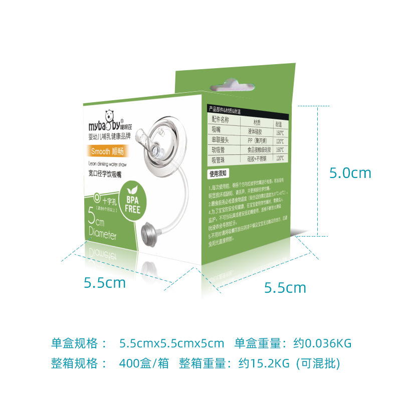 Conveniente para la mayoría de las botellas de alimentación del ancho-calibre que cambian la botella de alimentación de la taza de consumición que cambia la paja de la botella de alimentación de la taza de consumición